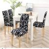 Dining Chair Covers Set Of 2/4/6,Stretch Chair Covers For Dining Room,High Back Chair Slipcover For Dining Table,Removable Washable Parsons Chair Seat Cover For Restaurant Hotel Kitchen ( Color : #19 view 2