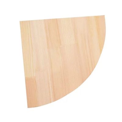 Corner Floating Shelves Solid Wood Triangle Shelf Corner Shelf, for Kitchen, Bedroom, Living Room Wall Decoration Display Rack/Floating Shelf (Size : 50x50x1.7cm)