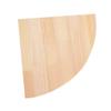 Corner Floating Shelves Solid Wood Triangle Shelf Corner Shelf, for Kitchen, Bedroom, Living Room Wall Decoration Display Rack/Floating Shelf (Size : 50x50x1.7cm) view 1