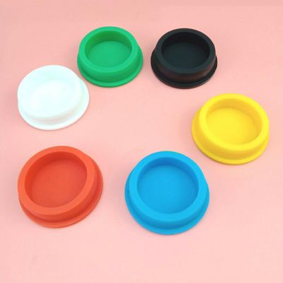 GatherTOOL 1Pcs Bore 15mm-48.5mm Round Silicone Rubber Seal Hole Plugs Blanking End Caps Seal T Type Stopper (Color : Green, Size : 29mm(1pcs))