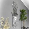 Large MashaAllah Metal Islamic Wall Art, Islamic Wall Decor, Metal Muslim Gifts, Allah Wall Decor, Quran Wall Art, Metal Islamic Calligraphy, Arabic Home Decor, Eid Gifts, Ramadan Decor, Muslim New Home Gifts, Islamic Housewarming Gifts (Shiny Silver view 4