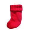 Wondershop Stocking Christmas Stockings with Initials l Mini RED Stocking Monogram Letter D 8.5" l Lettered Christmas Stockings l Monogrammed Stockings Christmas view 2