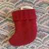 Wondershop Stocking Christmas Stockings with Initials l Mini RED Stocking Monogram Letter D 8.5" l Lettered Christmas Stockings l Monogrammed Stockings Christmas view 4