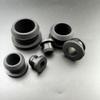 GatherTOOL Silicone Rubber Snap-on Grommet Hole Plugs Black 4.5mm-50.6mm End Caps Bung Wire Cable Protect Bush (Size : 15mm(Bore 11.5) 10pcs) view 2