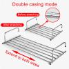 whalebee Foldable Clothing Rack Multifunction Clothes Drying Racks Planter Shelf Shelf for Storage Folding Space Saving Retractable Laundry Rack for Drying Quilts, Clothes, Towels, Shoes view 4