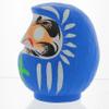 Daimonya Daruma Doll - Made in Japan - Success & Performance (Blue, Medium 4.7 inch) view 2