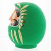 Daimonya Daruma Doll - Made in Japan - Wellness & Growth (Green, Medium 4.7 inch) view 3