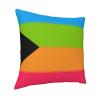 Demipanromantic Pride Flag LGBTQ Soft Comfortable Double Sided Plush Pillow Case with Strong Home Practicality 18 X 18 in view 2