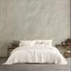 Handmade Bohemian 4-Layer Gauze Bedspread Only, 100% Cotton Muslin, Breathable Lightweight Coverlet, Natural Undyed Ivory Beige Jacquard Design, Oversize 100  120 Inches, Made in Turkey view 1