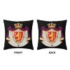 Coat of Arms of Norway Soft Comfortable Double Sided Plush Pillow Case with Strong Home Practicality 18 X 18 in view 3