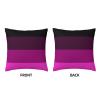 Aromantic Pride Flag LGBTQ Soft Comfortable Double Sided Plush Pillow Case with Strong Home Practicality 18 X 18 in view 3