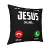 Jesus is Calling Soft Comfortable Double Sided Plush Pillow Case with Strong Home Practicality 18 X 18 in view 2