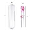 Kids Training Chopsticks - 1 Pair With Case for Learning and Practice - Beginners view 2