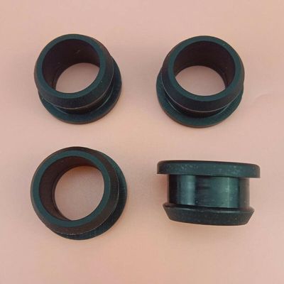 GatherTOOL 1/2/5pcs Black Silicone Rubber Snap-on Grommet 4.5mm-50.6mm Hole Plugs End Caps Bung Wire Cable Protect Bush (Color : Black, Size : 11mm(Bore 8mm)-5pcs)