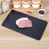 Rapid Defrosting Tray for Thawing Frozen Meat, Non-stick Thawing Tray Thawing Plate for Fast defrosting of Frozen Foods(M) view 2