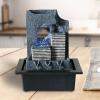 Desktop Fountain Waterfall Simple Living Room Running Water Fortune Decoration Decoration Office Living Room Dining Table Fountain Feng Shui Ball TV Cabinet Desktop Fountain Zen Meditation Waterfall view 3