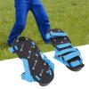 Honio Grass Aerator Shoes Adjustable Blue Aluminum Alloy Aerator Shoes Patio Adjustable view 3