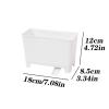 CANMNT Trash Can Kitchen Drain Trash Can Kitchen Waste Bin Countertop Garbage Cans Recycle Rubbish Bin Dry Wet Separation Storage Bucket Trash Can Wastebasket view 2