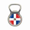 Dominican National Flag Fridge Magnet Bottle Opener Tourist Souvenir Gift Collection Refrigerator Magnetic Sticker view 1