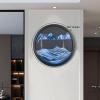 17.3" 3D Sand Art Decor, Liquid Motion 360 Wall Mounted Sand Painting Art, Home Wall Sculpture for Relaxing Mood, Living Room & Home Office Art Decor view 2