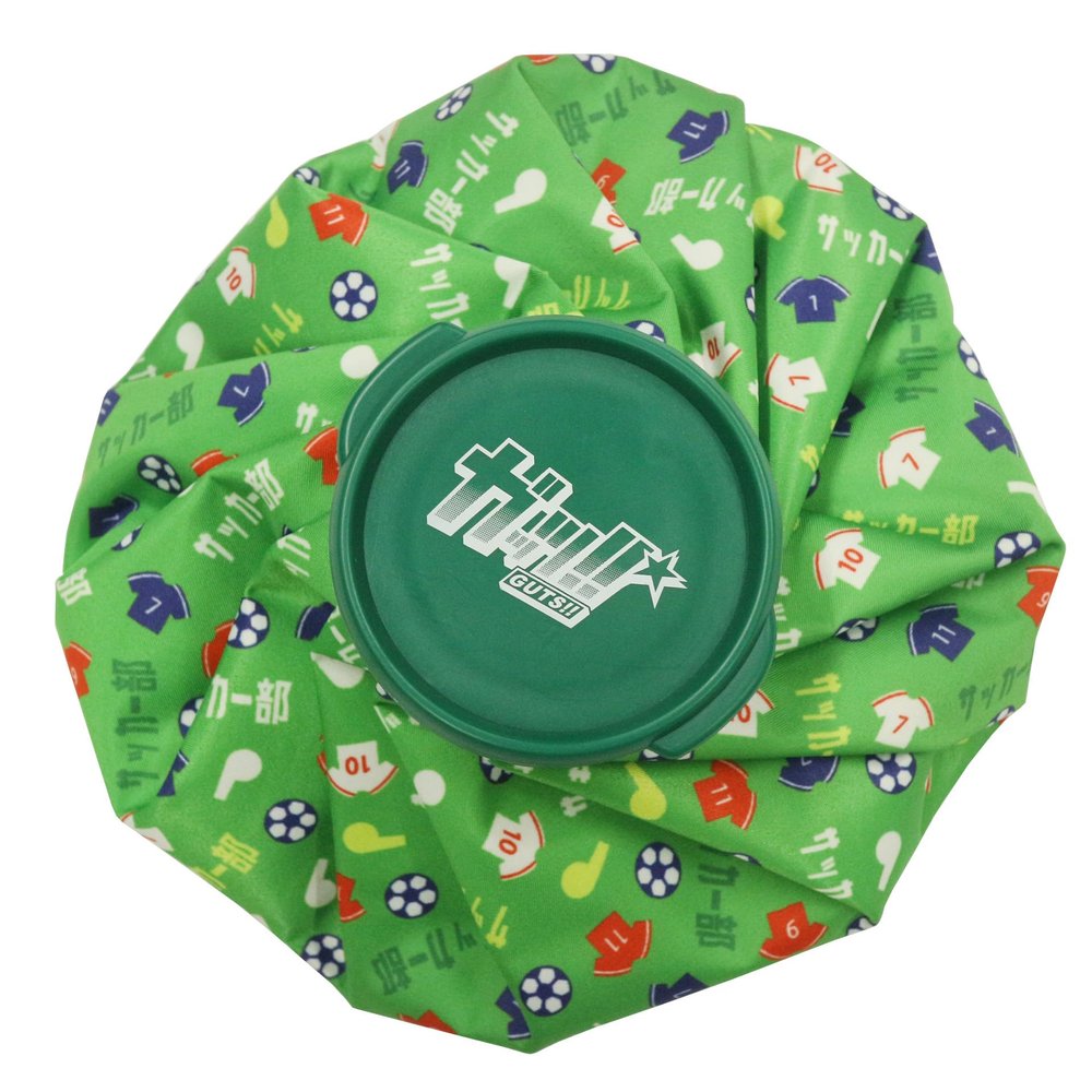 Marushin 0605011600 Ice Pack, Icing Guts!! Soccer Club, Approx. H 7.9 x W 7.9 x D 1.6 inches (20 x 20 x 4 cm)