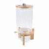 7.5L Glass Cereal Oatmeal Dispenser Containers,Cereal Storage Container Set,for Food Organiza Pantry Storage view 2
