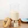 7.5L Glass Cereal Oatmeal Dispenser Containers,Cereal Storage Container Set,for Food Organiza Pantry Storage view 3