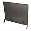 Fireplace Safety Screen- Single Panel Design- Carbon Steel (36" w x 28" h) view 1