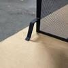 Fireplace Safety Screen- Single Panel Design- Carbon Steel (36" w x 28" h) view 4