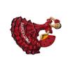 Barcelona Spain 3D Flamenco Dancer Fridge Magnet Souvenir Gift,Resin Handmade Barcelona Refrigerator Magnet Home & Kitchen Decoration Collection view 4