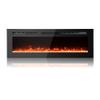 50 Inch Electric Fireplace Insert, Wall-Mounted, Remote Control, Linear Design, 750/1500W. view 1