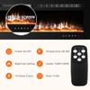 50 Inch Electric Fireplace Insert, Wall-Mounted, Remote Control, Linear Design, 750/1500W. view 4