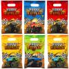Pajean 48 Pieces Monster Truck Party Favor Bags Bulk Plastic Happy Birthday Truck Treat Goodie Bags for Kids Racing Themed Decorations Monster Birthday Party Supplies Packing, 9.8 x 6.5 Inch view 1