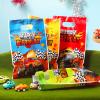 Pajean 48 Pieces Monster Truck Party Favor Bags Bulk Plastic Happy Birthday Truck Treat Goodie Bags for Kids Racing Themed Decorations Monster Birthday Party Supplies Packing, 9.8 x 6.5 Inch view 4