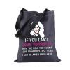 BLUPARK Drag Race Inspired Shopping Bag Drag Queen Book Protector Pride Gift For Sister Mom (Love Yourself) view 1