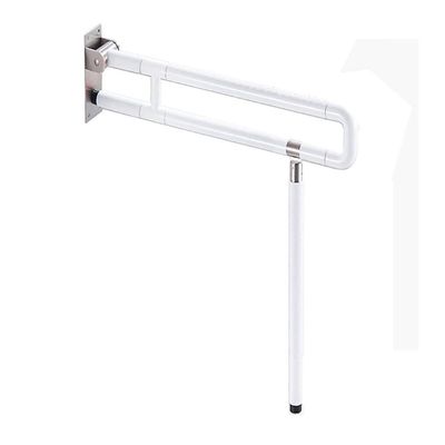 NEWCES Grab Bars Handle Safety Support Hand Rails Bathroom Handrail Folding Non-Slip Grab Bar Bathroom Safety Grab Bar Support Armrest Women Elderly and Children Bath Handrail/Rust/White/Yellow