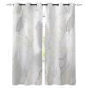 Marbling Blackout Curtains 45 Inches Long for Bedroom, Thermal Insulated Room Darkening Black Out Window Curtain Panels Grommet Drapes for Living Room, Marble Grey Gold Modern Abstract Art 84x45 view 1