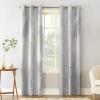 Marbling Blackout Curtains 45 Inches Long for Bedroom, Thermal Insulated Room Darkening Black Out Window Curtain Panels Grommet Drapes for Living Room, Marble Grey Gold Modern Abstract Art 84x45 view 2