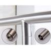 Grab Bars Handle Safety Support Hand Rails Foldable U-Shape Safety Flip Up Portable Toilet Seat Grab Rail Stainless Steel Mirror Brushed Grab BarNon-slip Shower Elderly Disabled Bathroom Handrail 2 view 3