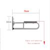 Grab Bars Handle Safety Support Hand Rails Bathroom Handrail Stainless Steel Safety Bathroom Armrest Shower Elderly Disabled Balance Barrier-free Support Rod / Non-slip Polished Surface Treatment view 2