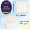 BlueHills Premium Soft Plush Travel Blanket Pillow for Airplane Traveling Essentials in a Bag Flight Throw with Backpack Clip Compact Portable Plane Accessories Ivory White - T025 view 3
