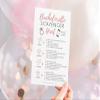 Your Main Event Prints 25 White Bachelorette Scavenger Hunt Party Games, Drinking Game and Dares, Fun Novelty Cards for Girls Night Out view 4