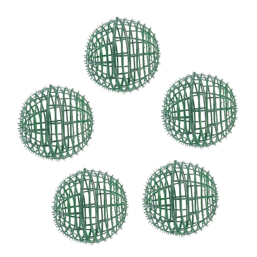 EXCEART 5 Pcs Plastic Floral Rack Baseboard Trim Green Plants House Plants Indoors Live Topiary Frame Wedding Frame Wedding Centerpieces Flower Holder Garden Supply