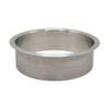 Outwater 6" (Nominal) Diameter x 2" Height 304 Stainless Steel Trash Grommets for Countertop Inserted Trash Chutes view 1