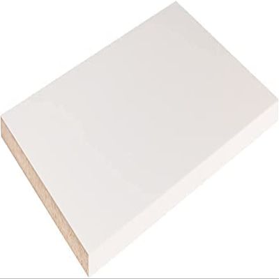 B&B HARDWARE Cabinet Shelves - 3/4'' Thick - Custom Organize Space with Stylish Shelves - Perfect Solution for Home & Office - Melamine Shelves Cut to Order (16" Depth X 20'' Inches Length)