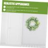 Amosfun Artificial Easter Wreath Eggs and Berries Seasonal Decor for Front Door Window Wall for Easter Parties and Spring Celebrations view 4