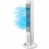 Arctic Air Tower+ Indoor Evaporative Cooler with Oscillating and Quiet Fan Function, Auto-Off Timer, 4 Fan Speeds, LED Night Light, 16-Hour Cooling, Fan for Bedroom, Living Room, Office & More,White view 2