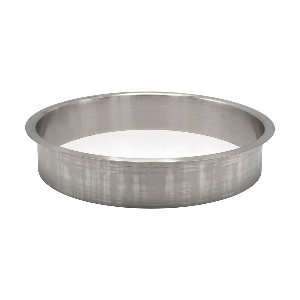 OUTWATER 10" (Nominal) Diameter x 2" Height 304 Polished Stainless Steel Trash Grommets for Countertop Inserted Trash Chutes
