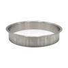 OUTWATER 10" (Nominal) Diameter x 2" Height 304 Polished Stainless Steel Trash Grommets for Countertop Inserted Trash Chutes view 1