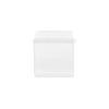 EcoQuality 2 oz Small Square Clear Plastic Dessert Cups with Domed Lids - Disposable Square Treat Candy Boxes with Lids - Dessert Tumbler Cup, Appetizers, Puddings, Tiramisu, Yogurt, Mousse (192 PACK) view 1
